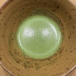 米増 - お抹茶の泡が細かくて美味しい