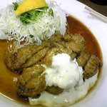 洋食たけだ - マグロの尾肉ステーキ