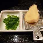 上野 しのばず屋 切麦庵 - 薬味