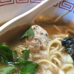 らぁめん小池 - 鶏団子