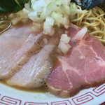 らぁめん小池 - 豚、鶏ムネ肉のレアチャーシュー