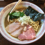 らぁめん小池 - 「鶏白湯煮干しラーメン」750円