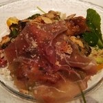 代官山ASO チェレステ - イタリア産ポルチーニ茸とフランス産プルロット茸のサラダ仕立