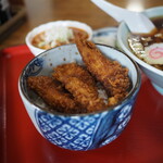 太田食堂 - ミニイカフライ丼