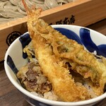 小嶋屋総本店 - ミニ天丼