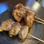 焼きとんまるいち - シソチーズ巻きとトマト巻き
