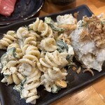 焼きとんまるいち - マカサラとポテサラの合盛り