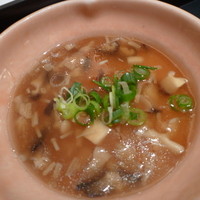 重慶飯店 岡山店 - 豆乳茶碗蒸し　きのこあんかけ