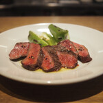 スガハラ - 岩手 短角牛 しんしん グリル & 栃木 ピーマン