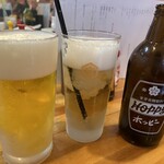 焼きとんまるいち - ビールとホッピー白