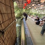 ひろ文 - 愛娘の小さかった時の夢だった流しそうめん