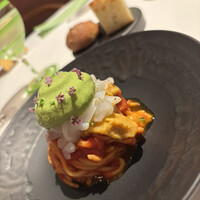 Convivio - 彩りも美しいパスタ