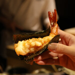 一石三鳥 - えび天ぷら巻