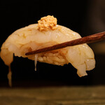 一石三鳥 - ［握り］牡丹海老