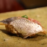 一石三鳥 - ［握り］あじ