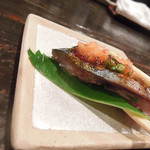 酒盃 - 〆鯖あぶり叩き喰らう