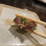 酒盃 - 〆鯖あぶり叩き喰らう