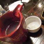 酒盃 - 蕎麦湯を楽しむ