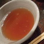 酒盃 - 蕎麦湯を楽しむ