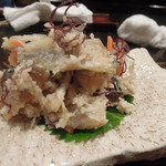 酒盃 - 秋田の田舎料理 自家製 はたはた飯ずし　ズームアップ