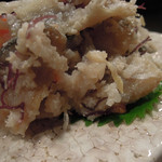 酒盃 - 秋田の田舎料理 自家製 はたはた飯ずし　ズームアップ