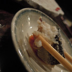 酒盃 - はたはた飯ずし喰らう