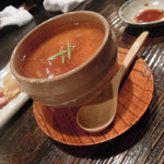 酒盃 - 茶わん蒸し（とろとろカニあんかけ）