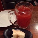 俺のイタリアン marche - ブラッドオレンジジュース