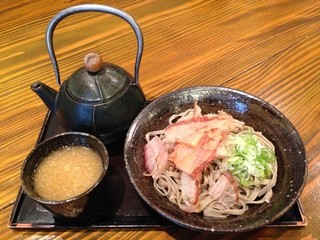 Amidasoba Hanare - おろしそば600円です。軽めの量なのでごはんと一緒にどうぞ！