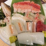 湯浅港 - 刺身盛り合わせ
