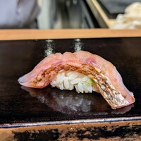 恵比寿 鮨 藤 - のどぐろ炙り