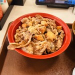 すき家 - にんにく牛カルビ焼肉丼