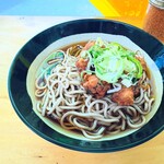 六文そば - いかげそそば¥350