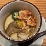 地酒と地魚あらた - 桜海老の茶碗蒸し