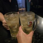 串坊 - なほちゃんと乾杯♪(*^^)o∀*∀o(^^*)♪