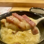 割烹 縮 - バターベーコン　あっぷ