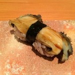 鮨 おさむ - アワビ（追加）