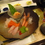 ホテル雲丹御殿 - 刺身はウニの口直しですかね