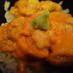 ホテル雲丹御殿 - これだけウニを食べれて幸せです♪