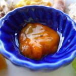 ホテル雲丹御殿 - 朝から、とろっとろのウニも頂けました