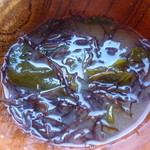 ホテル雲丹御殿 - 海草のもずくです