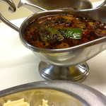 かれーの店 うどん  - チーズトッピング、カレー大盛り。