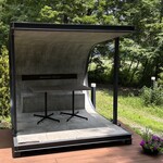 Patisserie Metron - テラス席