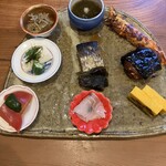 蕎麦割烹 ながの - 前菜盛り合わせ