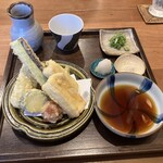 蕎麦割烹 ながの - 天ぷら