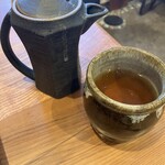 蕎麦割烹 ながの - そば湯、そば茶
