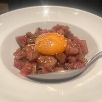 焼肉 ジャンボ はなれ - ユッケ風ローストビーフ