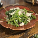 我恵你好 - いか下足空芯菜