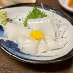 大阪屋 - イカのお造り！