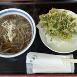 ねぎどん - 春菊天そば